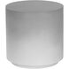Perfetti 20 X 20 inch Grey / White Outdoor End Table